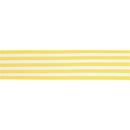1 1/2" Striped Ribbon | Maize (650) | 50 Yard Roll