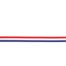 5/8" Striped Ribbon | Blue/White/Red (032) | 100 Yard Roll