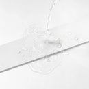 1 7/16" Floral Satin Ribbon | White | 100 Yard Roll