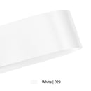 2 3/4" Floral Satin Ribbon | White | 100 Yard Roll
