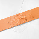 1 7/16" Floral Satin Ribbon | Orange | 100 Yard Roll