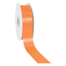 1 7/16" Floral Satin Ribbon | Orange | 100 Yard Roll