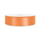 1 7/16" Floral Satin Ribbon | Orange | 100 Yard Roll