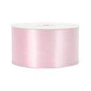 2 3/4" Floral Satin Ribbon | Pink | 100 Yard Roll