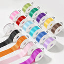 1 7/16" Floral Satin Ribbon | Beauty | 100 Yard Roll