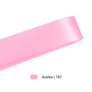 1 7/16" Floral Satin Ribbon | Azalea | 100 Yard Roll