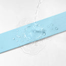 1 7/16" Floral Satin Ribbon | Lt Blue | 100 Yard Roll