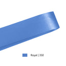 1 7/16" Floral Satin Ribbon | Royal | 100 Yard Roll