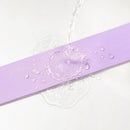 1 7/16" Floral Satin Ribbon | Lavender | 100 Yard Roll