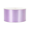 2 3/4" Floral Satin Ribbon | Lavender | 100 Yard Roll