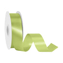 1 7/16" Floral Satin Ribbon | Leaf | 100 Yard Roll