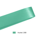1 7/16" Floral Satin Ribbon | Hunter | 100 Yard Roll
