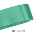 2 3/4" Floral Satin Ribbon | Hunter | 100 Yard Roll