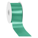 2 3/4" Floral Satin Ribbon | Hunter | 100 Yard Roll