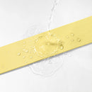 2 3/4" Floral Satin Ribbon | Yellow | 100 Yard Roll