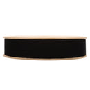 1" Velvet Ribbon | Raven | 10 Yard Roll