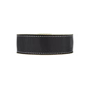 1 1/2" Saddlestitch Grosgrain Ribbon | Black (030) | 50 Yard Roll