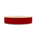 1" Velvet Ribbon | Scarlet | 10 Yard Roll