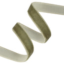 3/8" Velvet Ribbon | Olive | 10 Yard Roll