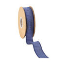 1" Wired Dupioni Ribbon | Navel | 10 Yard Roll