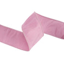 2 1/2" Wired Dupioni Ribbon | Light Purple | 10 Yard Roll