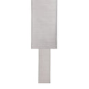 2 1/2" Wired Dupioni Ribbon | Silver | 10 Yard Roll