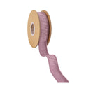 1" Wired Dupioni Ribbon | Amethyst | 10 Yard Roll