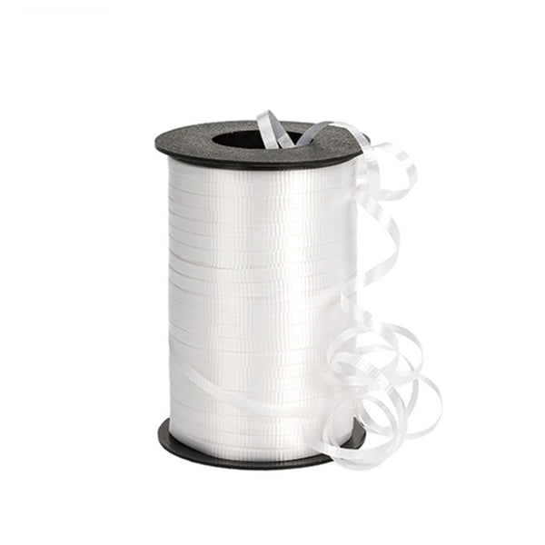 3/16" Curling Ribbon | White (S000) | 500 Yard Roll