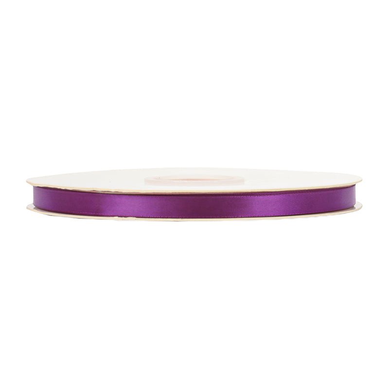 3/8" Single Face Satin Ribbon | Plum (285) | 100 Yard Roll