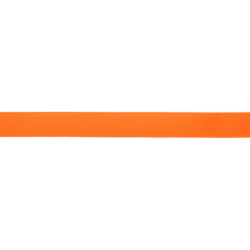 3/8" Single Face Satin Ribbon | Torrid Orange (750) | 100 Yard Roll