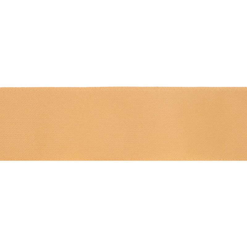 1 1/2" Single Face Satin Ribbon | Old Gold (690) | 50 Yard Roll