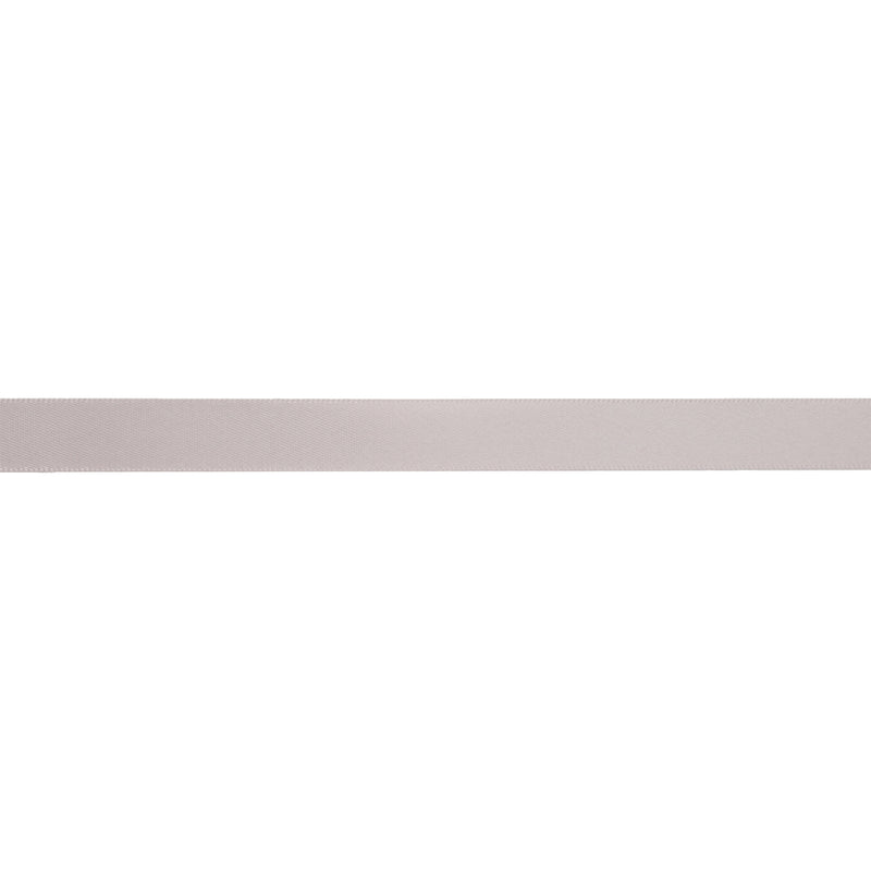 5/8" Single Face Satin Ribbon | Silver (012) |100 Yard Roll