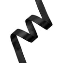 5/8" Single Face Satin Ribbon | Black (030) | 100 Yard Roll
