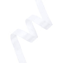 5/8" Single Face Satin Ribbon | White (029) | 100 Yard Roll