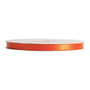 3/8" Single Face Satin Ribbon | Torrid Orange (750) | 100 Yard Roll
