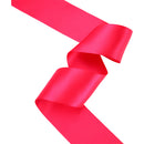 1 1/2" Single Face Satin Ribbon | Shocking Pink (175) | 50 Yard Roll