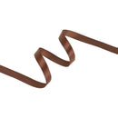 3/8" Single Face Satin Ribbon | Brown (850) | 100 Yard Roll