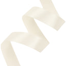 7/8" Single Face Satin Ribbon | Ivory (810) | 100 Yard Roll