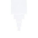 5/8" Single Face Satin Ribbon | White (029) | 100 Yard Roll