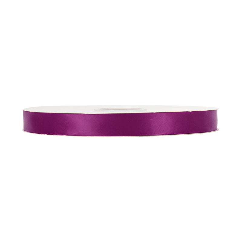 5/8" Single Face Satin Ribbon | Wine (275) | 100 Yard Roll