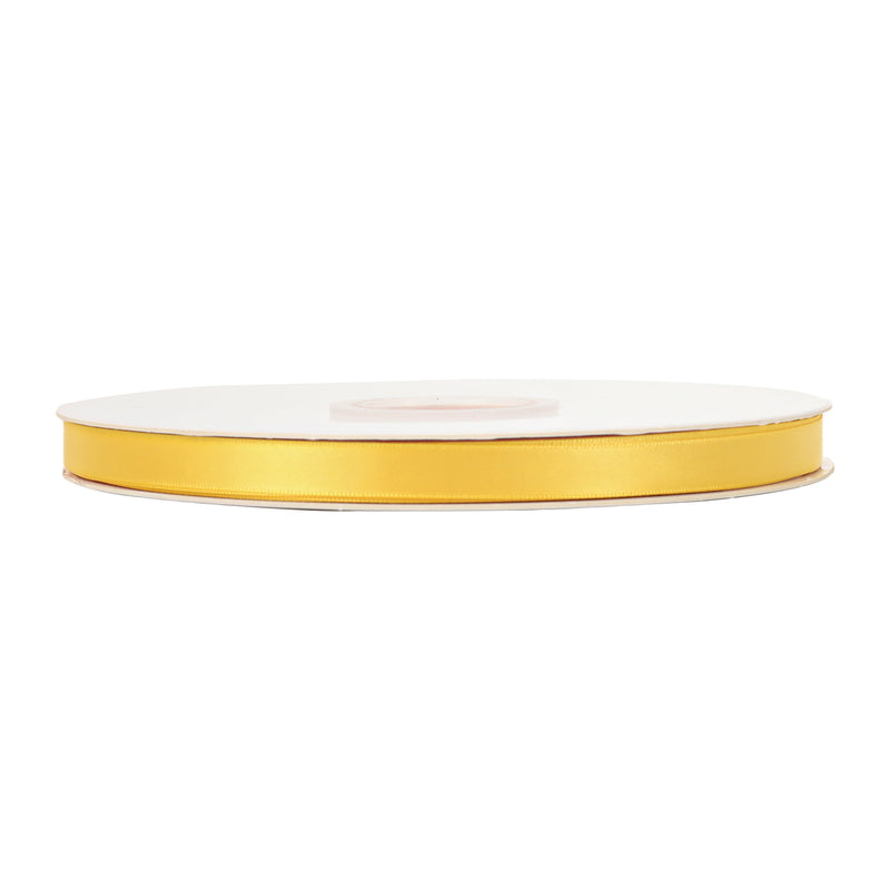 3/8" Single Face Satin Ribbon | Maize (650) | 100 Yard Roll