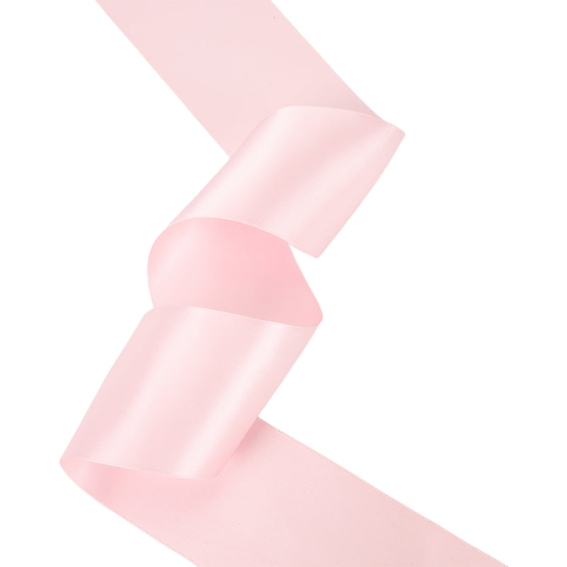1 1/2" Single Face Satin Ribbon | Lt Pink (117) | 50 Yard Roll