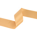 1 1/2" Single Face Satin Ribbon | Old Gold (690) | 50 Yard Roll