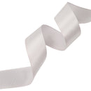 7/8" Single Face Satin Ribbon | Shell Grey (007) | 100 Yard Roll