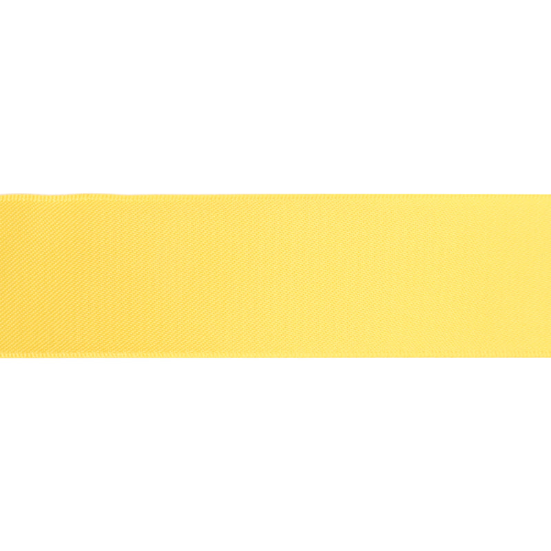 1 1/2" Single Face Satin Ribbon | Maize (650) | 50 Yard Roll
