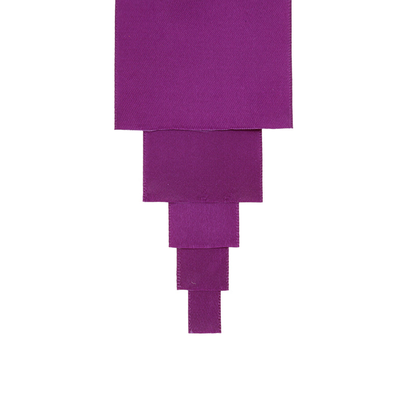5/8" Single Face Satin Ribbon | Wine (275) | 100 Yard Roll