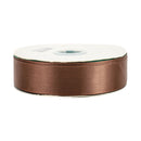 1 1/2" Single Face Satin Ribbon | Brown (850) | 50 Yard Roll