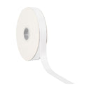 7/8" Single Face Satin Ribbon | White (029) | 100 Yard Roll