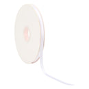 3/8" Single Face Satin Ribbon | White (029) | 100 Yard Roll