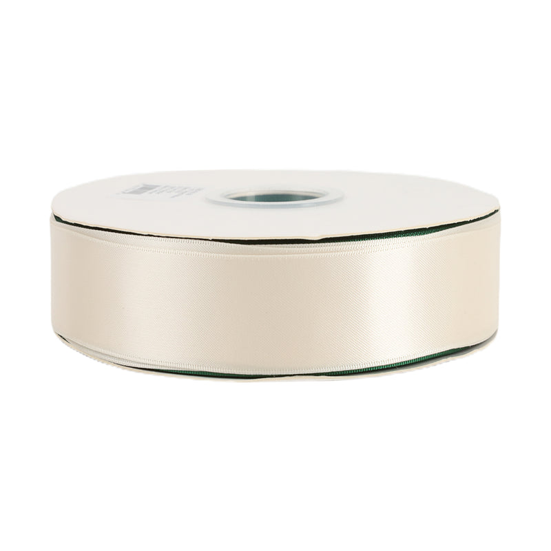 1 1/2" Single Face Satin Ribbon | Ivory (810) | 50 Yard Roll